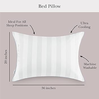 BRIAN SLEEP PILLOW スタンダードサイズ Better Sleep Pillow Small | Buy Side and Stomach Sleepers Pillow